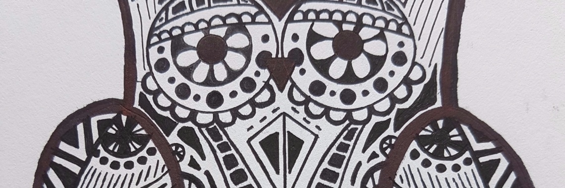 Mandala Uil Tekening | LivingThaGoodLife