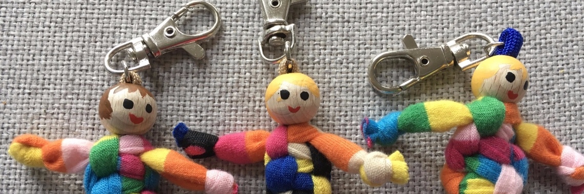 DIY vrienden sleutelhangers maken / Instructions paracord buddies | Millieballon