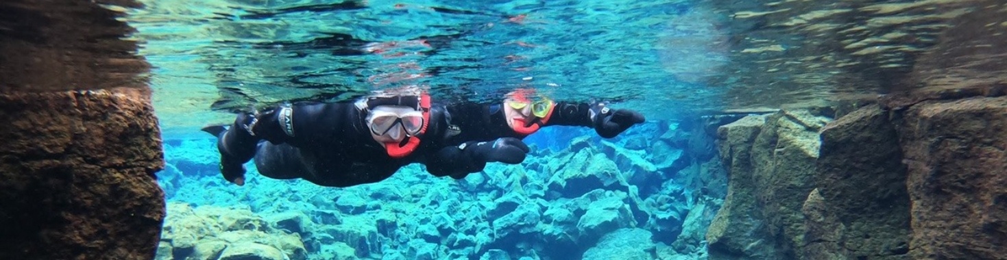 Snorkelen in gletsjer water | Millieballon