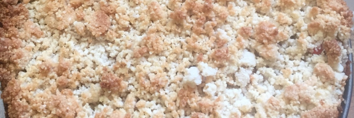 Paleo Rabarber/banaan taart | Cobi