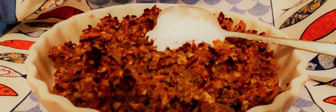 FranciscaKookt Appelcrumble #glutenvrij #lactosevrij #koemelkvrij #vegan | FranciscaKookt