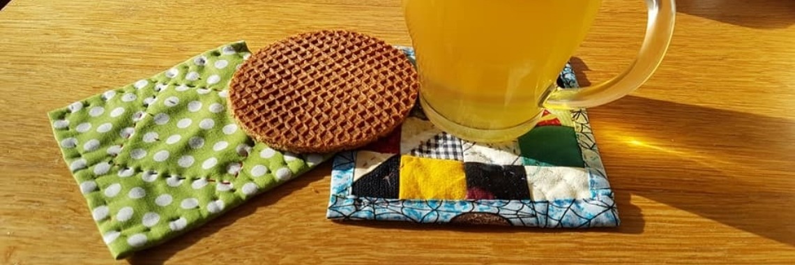 Crea-challenge 2018 - april - onderzetter(s) | Yvonne35