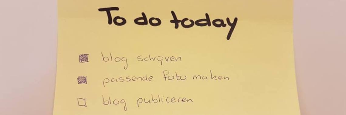 Geen tijd om te [vul maar in]? 10 time management tips | Yvonne35