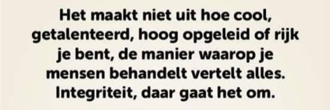 Bind jij je oprecht op deze manier...? | Mich Peters