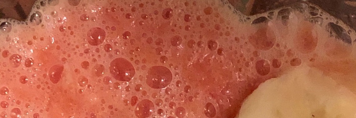 gezonde aardbei banaan smoothie | kamerloosmeisje