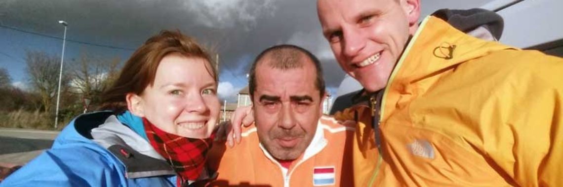 Liften door België, Frankrijk & Spanje; lange dagen, koude nachten | Milou Schiks