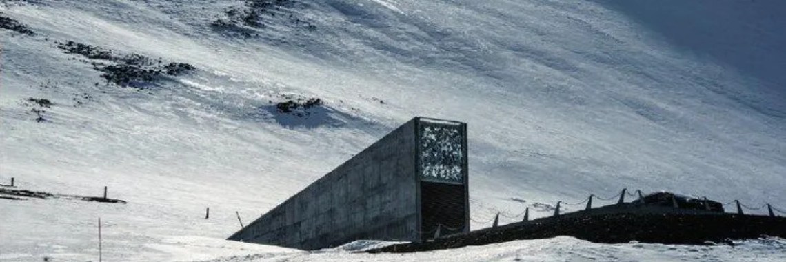 De Seed Vault (Zadenbank) op Spitsbergen | Hans