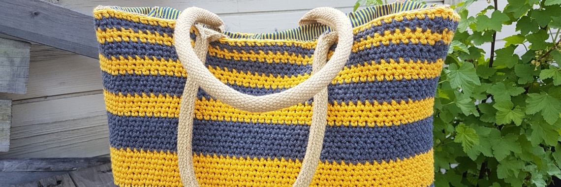 Een tas voor zuslief / crea challenge April 2018 | bijlenie