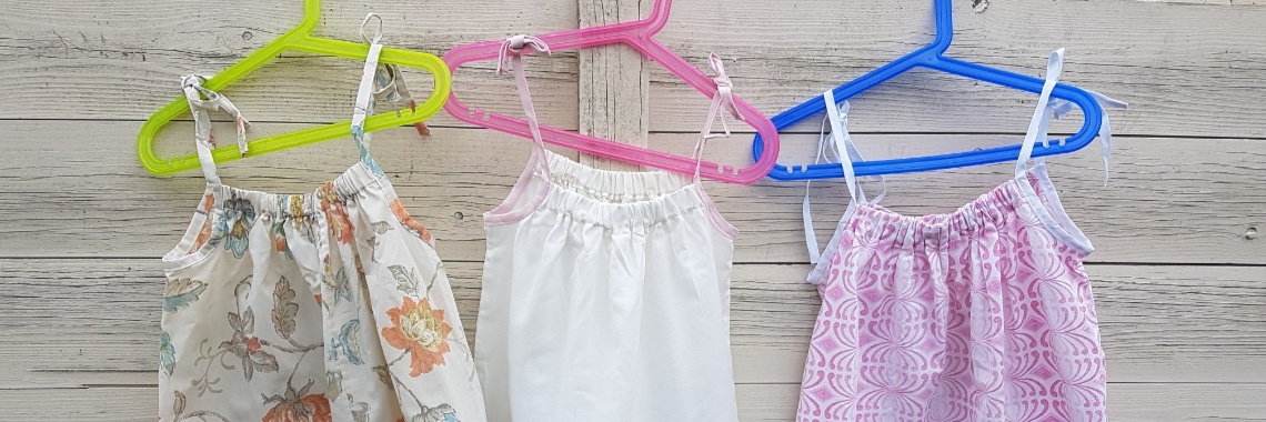 Van kussensloop naar kinderjurkje! | bijlenie