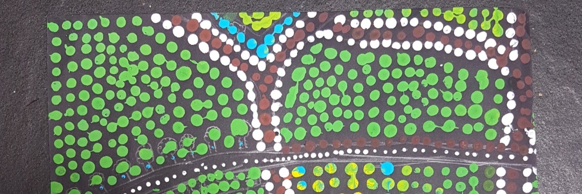 we maken een stippen tekening | bijlenie