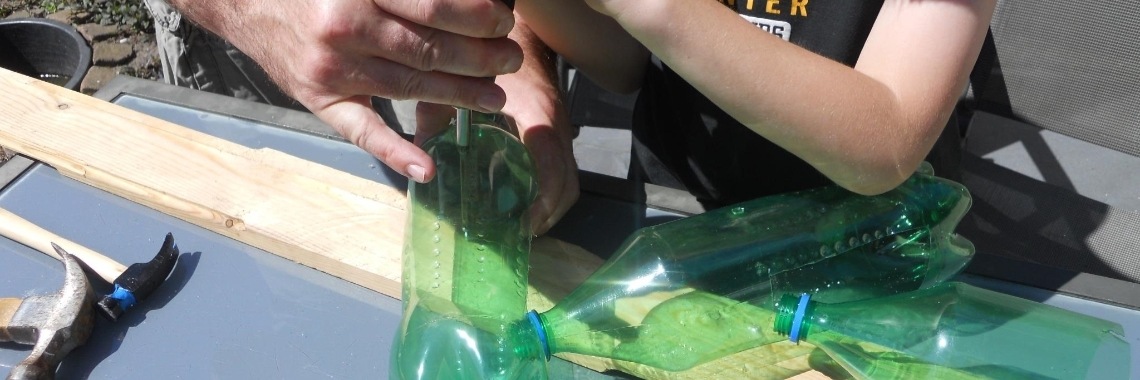 We maken een waterval | bijlenie