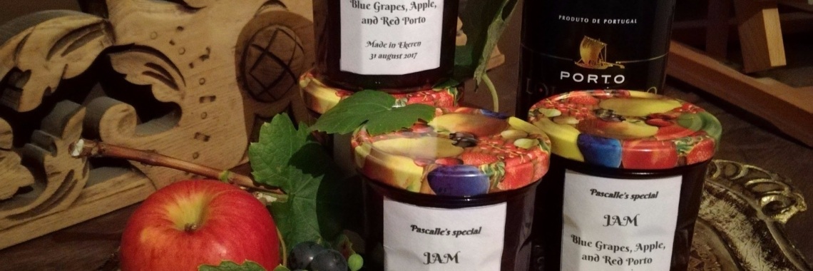 Druiven-appeljam met rode porto | Pascalle Lembrechts