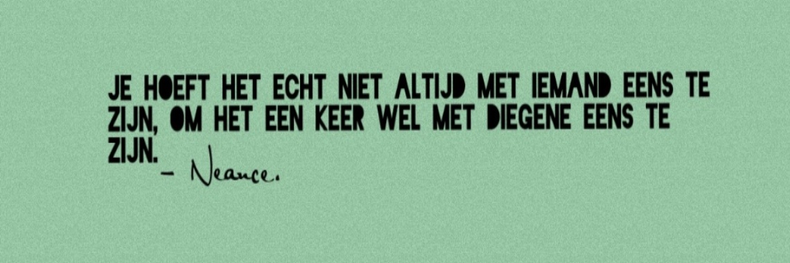 Selectieve verontwaardiging... | Neance