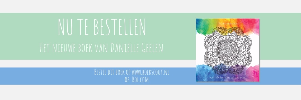 Mijn #kleurboek is uitgegeven | Danielle Geelen
