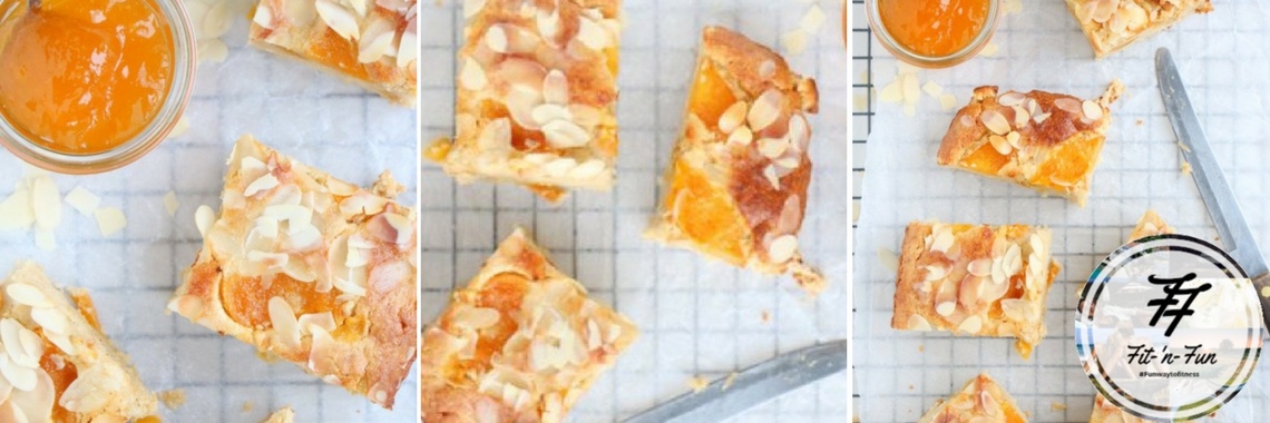 Amandel abrikozencake | Fit-'n-Fun