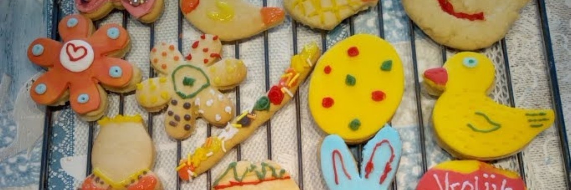 Zandkoekjes voor de lente of Pasen bakken  | Carina Stappers