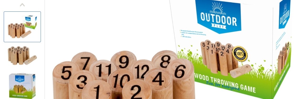 Wood throwing game | Over-Leven