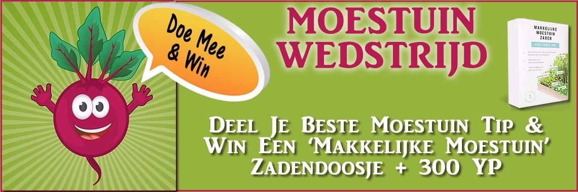 (Moes)tuin Wedstrijd - Doe Mee En Win! [AFGESLOTEN] | Moestuinmomenten