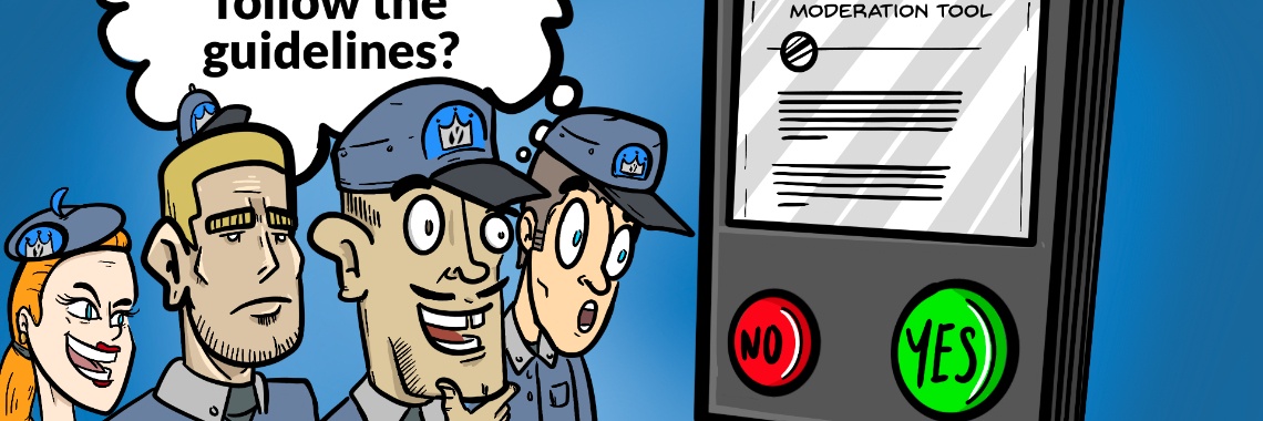 Yoors Moderation Tool: Together we keep Yoors clean | Babita de Boer