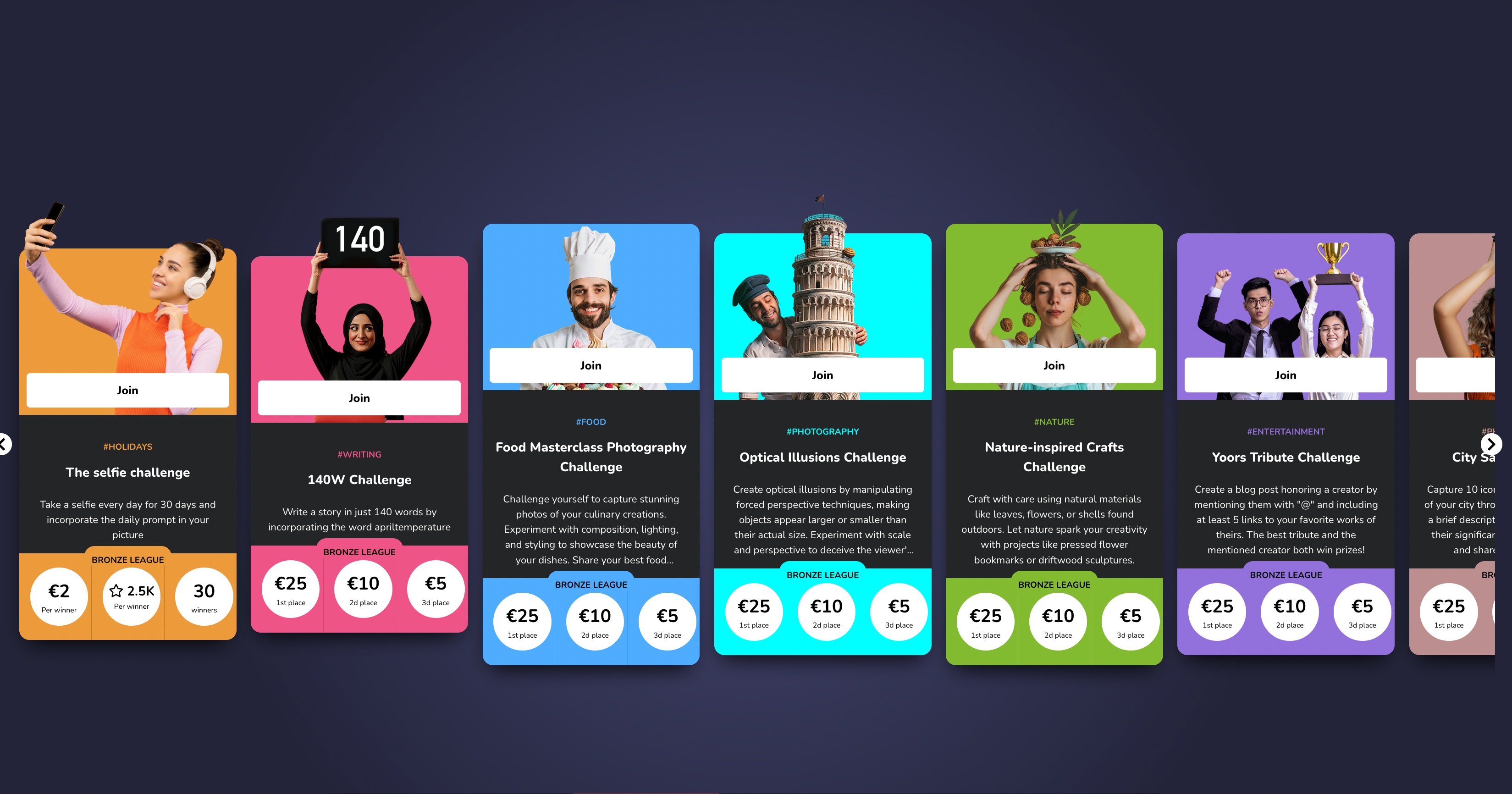 Challenges | Yoors Official