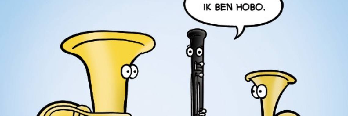 7 cartoons van Evert Kwok waar muziek in zit | Evert Kwok