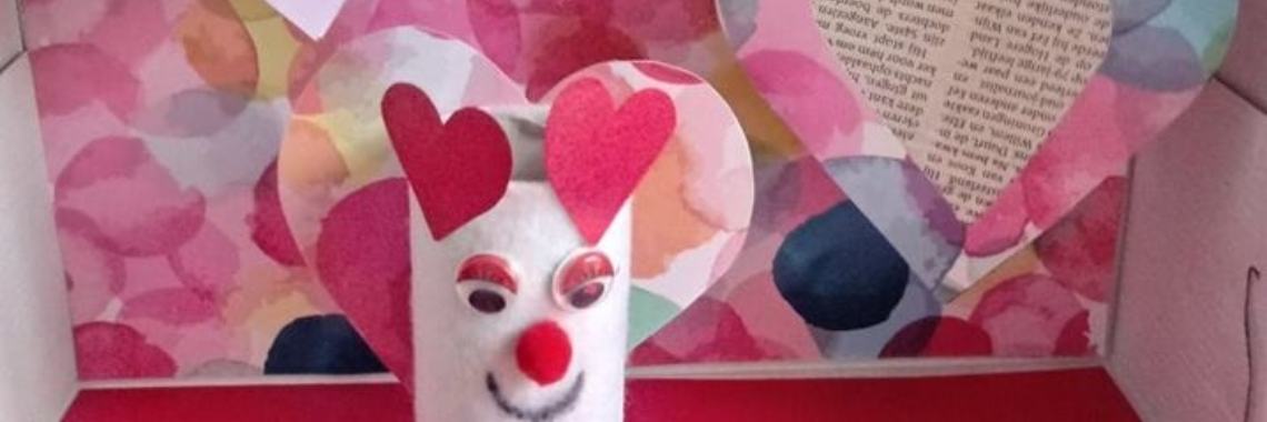 3 keer Valentijn krantenkunst ideetjes | Mirelle - Crea met Kids