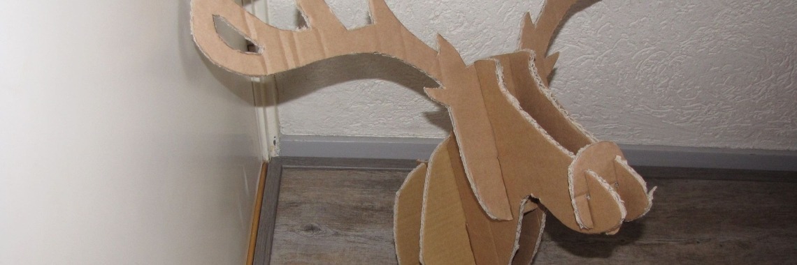 3d Rendier maken | Mirelle - Crea met Kids