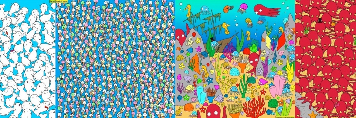 Leuke  zoekplaatjes. Vind jij het verborgen item? | Mirelle - Crea met Kids