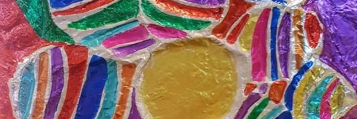 Aluminiumfolie kunst | Mirelle - Crea met Kids