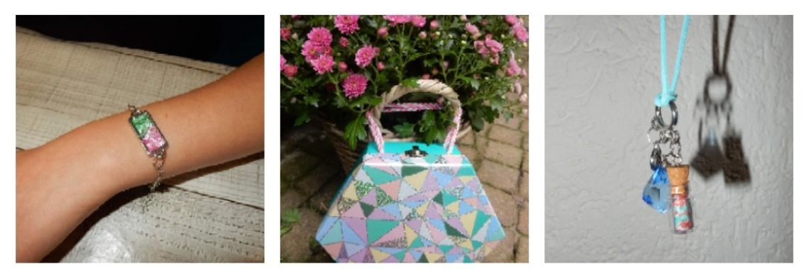 Armband en fles ketting maken met de bling bling doos van Totum | Mirelle - Crea met Kids