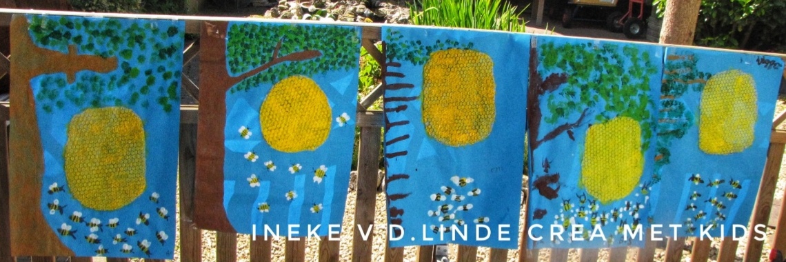 Bijenkorf maken van bubbeltjesplastic | Mirelle - Crea met Kids
