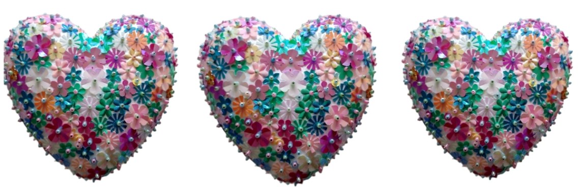 Bloemenhart maken van styropor en pailletten | Mirelle - Crea met Kids