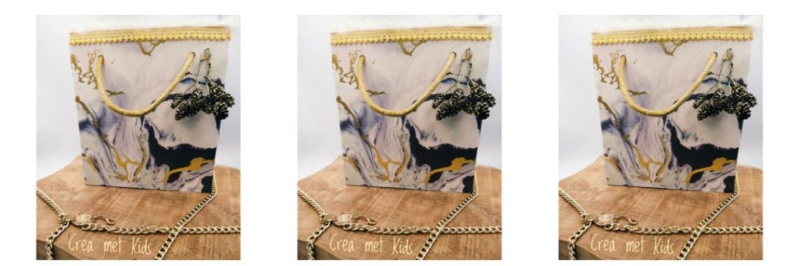 Cadeau tasje maken van hout en decopatch | Mirelle - Crea met Kids
