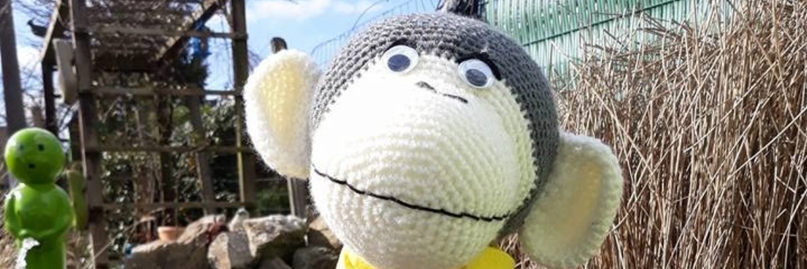 Gratis haakpatroon aapje | Mirelle - Crea met Kids