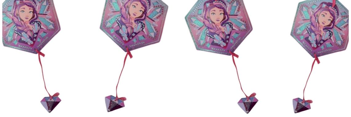 Diamond Painting home deco & kaarten set maken | Mirelle - Crea met Kids
