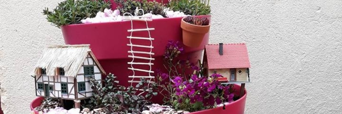 Fairy garden maken | Mirelle - Crea met Kids