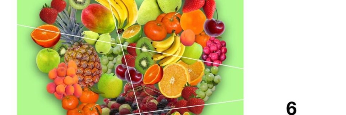Fruitpuzzel maken in thema Fruit | Mirelle - Crea met Kids
