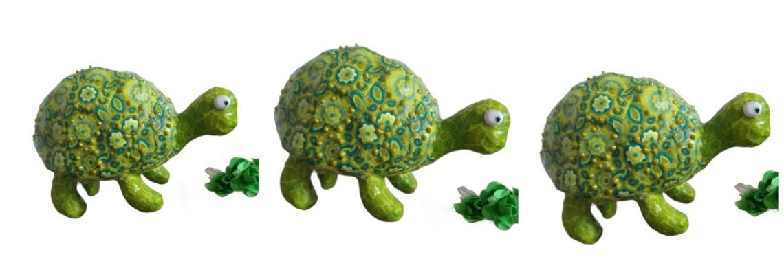Grappige schildpad decopatchen | Mirelle - Crea met Kids