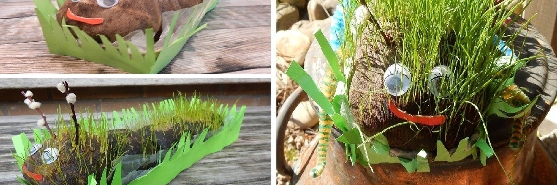 Grasrups maken | Mirelle - Crea met Kids