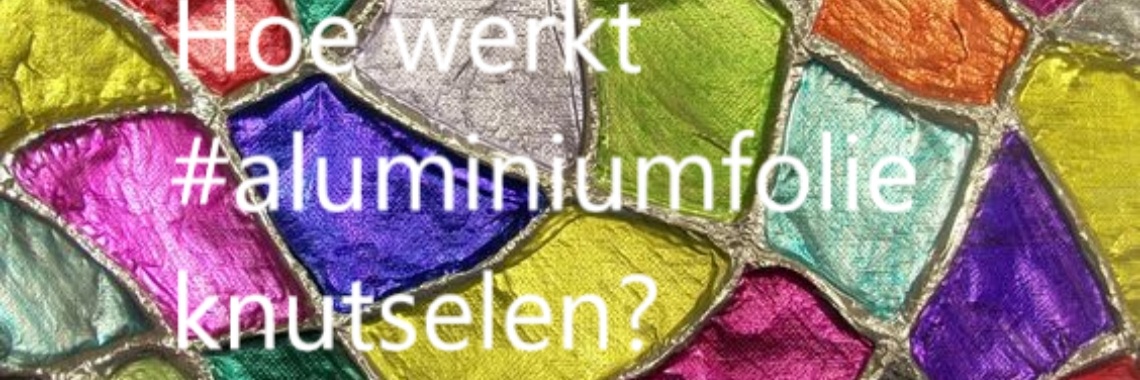 Hoe werkt  aluminiumfolie knutselen? | Mirelle - Crea met Kids