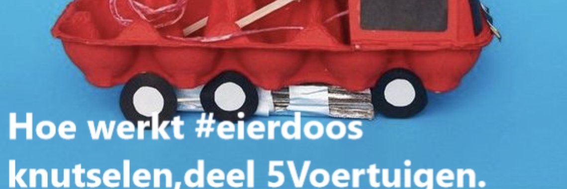 Hoe werkt #eierdoos knutselen? Deel 5 Voertuigen. | Mirelle - Crea met Kids