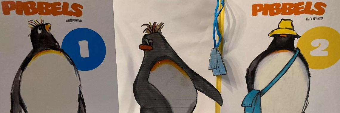 Hoofdpersoon Pibbels maken bij het prentenboek voor peuters | Mirelle - Crea met Kids