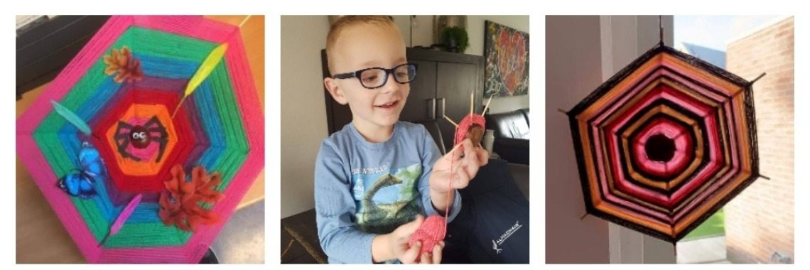Kastanje Spinnenweb maken | Mirelle - Crea met Kids