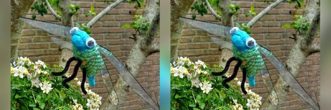 Keizerlibel knutselen van een dennenappel | Mirelle - Crea met Kids