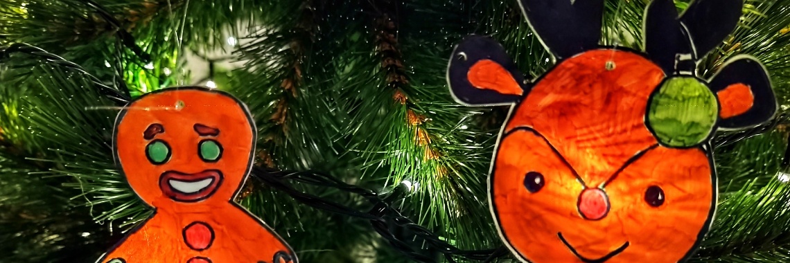 Kerstfiguren maken met Krimpie | Mirelle - Crea met Kids