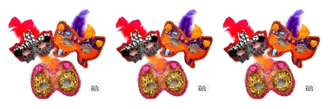 Kindermaskers Decopatchen workshop pakket | Mirelle - Crea met Kids