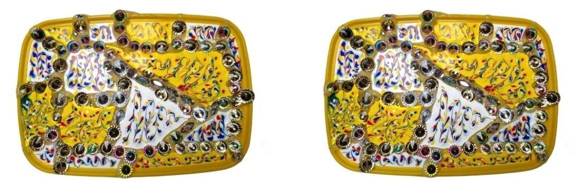 Kunst maken van een deksel, 3D kit en koud emaille | Mirelle - Crea met Kids