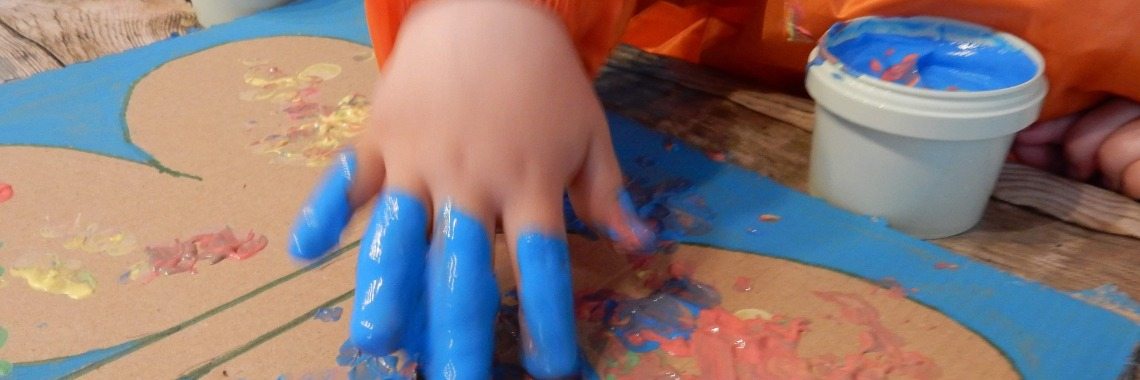 Lekker kliederen met vingerverf van Ses Creative | Mirelle - Crea met Kids