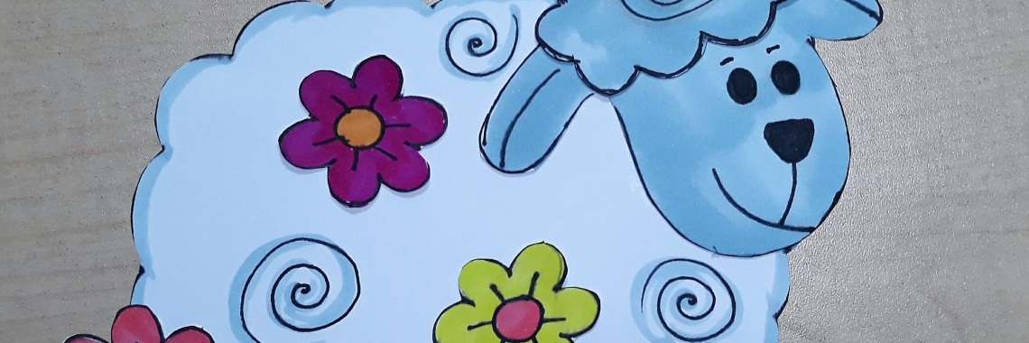 Lente Pasen schaapje maken! | Mirelle - Crea met Kids