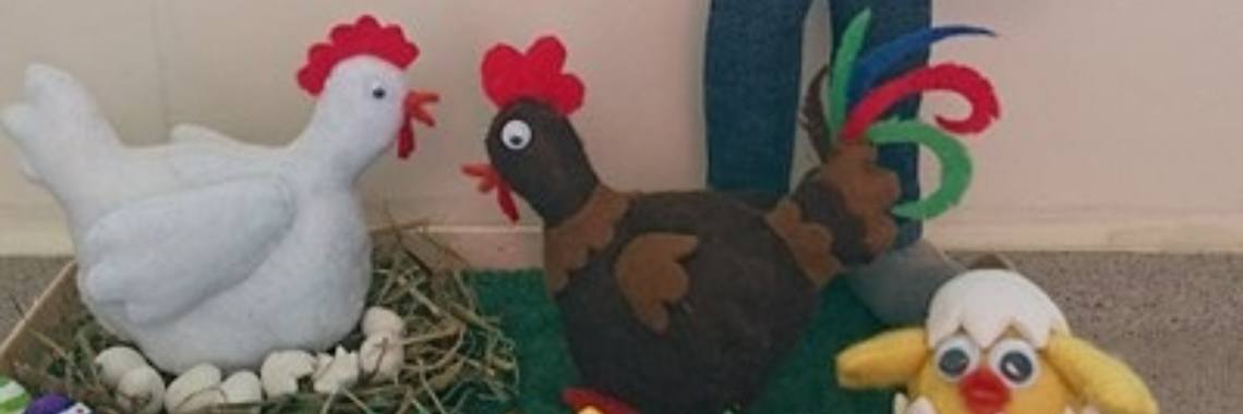 Lente-Pasen tafereeltje door Suzanne Amels | Mirelle - Crea met Kids